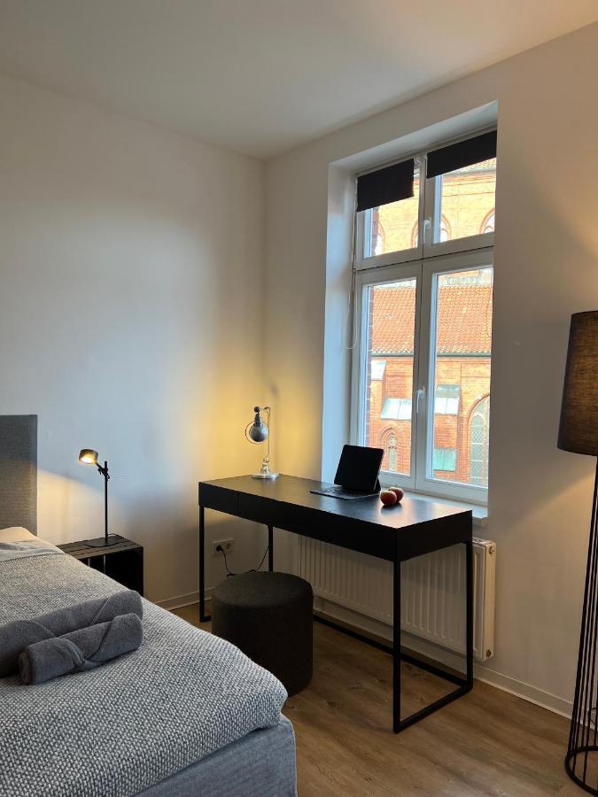 Apartmenthaus Buxtehude St -Petri-Platz Studiowohnung 3 Exterior foto